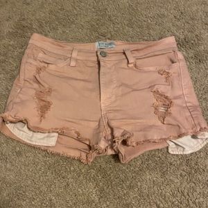 Mauve Judy Blue shorts
